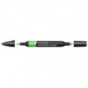 Pennarelli Winsor&Newton Promarker Brush doppia punta scalpello-pennello - grass G457 - 0204253