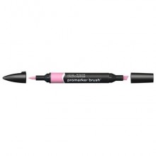Pennarelli Winsor&Newton Promarker Brush doppia punta scalpello-pennello - rose pink M727 - 0204168
