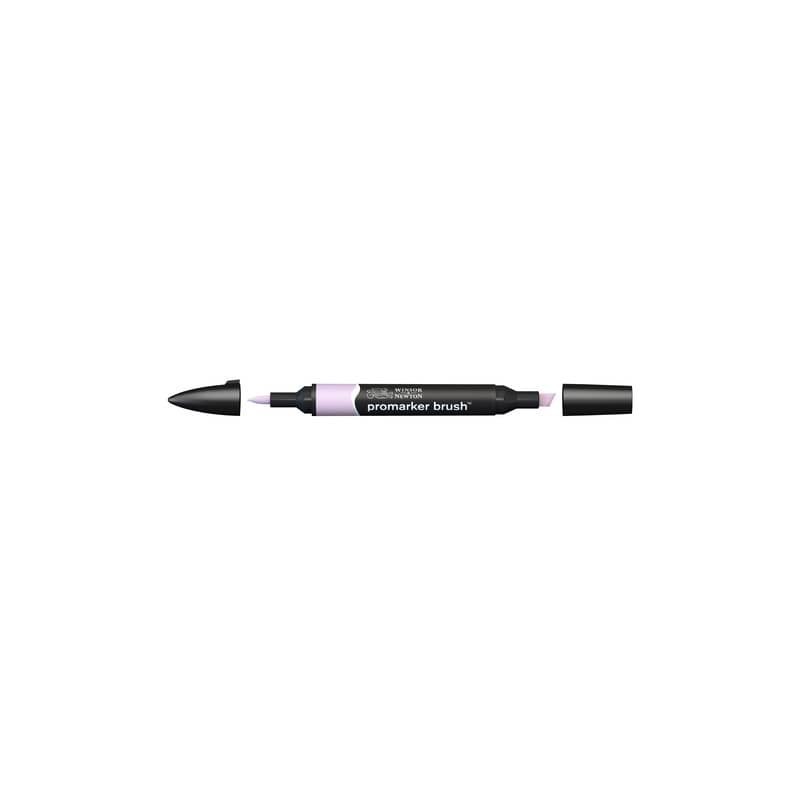 Pennarelli Winsor&Newton Promarker Brush doppia punta scalpello-pennello - pink pearl V718 - 0204376