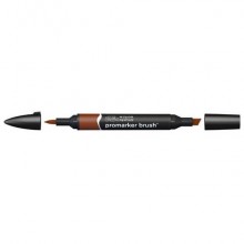 Pennarelli Winsor&Newton Promarker Brush doppia punta scalpello-pennello - henna O225 - 0204105