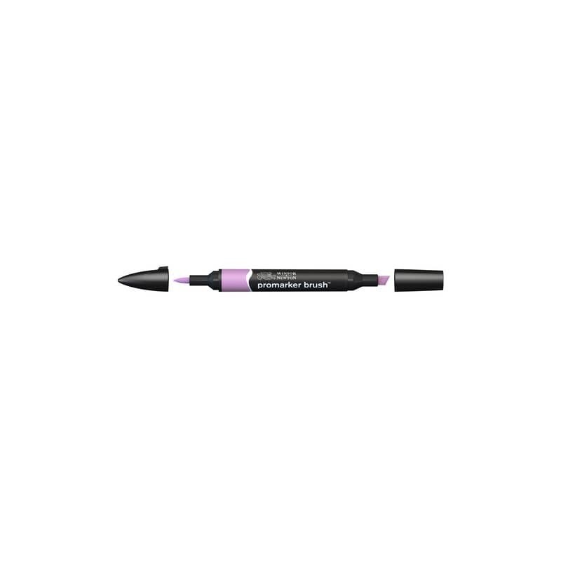 Pennarelli Winsor&Newton Promarker Brush doppia punta scalpello-pennello - wild orchid V746 - 0204323