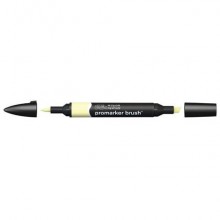 Pennarelli Winsor&Newton Promarker Brush doppia punta scalpello-pennello - soft lime Y828 - 0204368