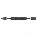 Pennarelli Winsor&Newton Promarker doppia punta fine-larga - nero XB - 0203030