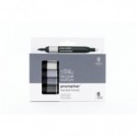 Pennarelli Winsor&Newton Promarker doppia punta fine-larga - 6 colori assortiti neutri - 0290154