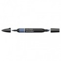 Pennarelli Winsor&Newton Promarker doppia punta fine-larga - midnight blue B624 - 0203401