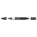 Pennarelli Winsor&Newton Promarker doppia punta fine-larga - ice grey 2 IG2 - 0203182