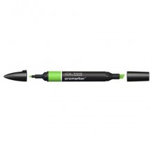 Pennarelli Winsor&Newton Promarker doppia punta fine-larga - bright green G267 - 0203069