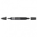 Pennarelli Winsor&Newton Promarker doppia punta fine-larga - cool grey 4 CG4 - 0203158