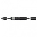 Pennarelli Winsor&Newton Promarker doppia punta fine-larga - ice grey 4 IG4 - 0203295