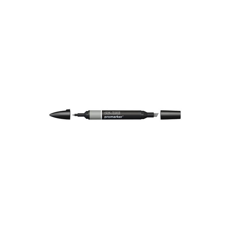 Pennarelli Winsor&Newton Promarker doppia punta fine-larga - ice grey 4 IG4 - 0203295