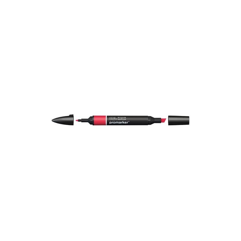 Pennarelli Winsor&Newton Promarker doppia punta fine-larga - rosso R666 - 0203209