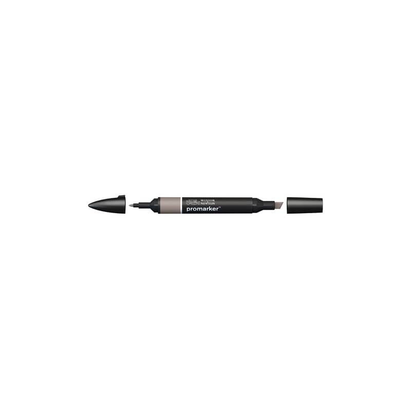 Pennarelli Winsor&Newton Promarker doppia punta fine-larga - warm grey 4 WG4 - 0203131