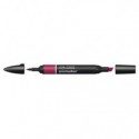 Pennarelli Winsor&Newton Promarker doppia punta fine-larga - burgundy R424 - 0203075