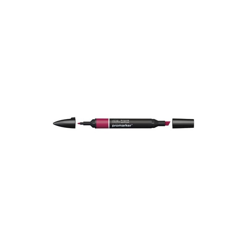 Pennarelli Winsor&Newton Promarker doppia punta fine-larga - burgundy R424 - 0203075