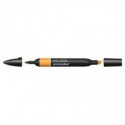Pennarelli Winsor&Newton Promarker doppia punta fine-larga - ambra O567 - 0203195