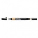 Pennarelli Winsor&Newton Promarker doppia punta fine-larga - caramel O727 - 0203272