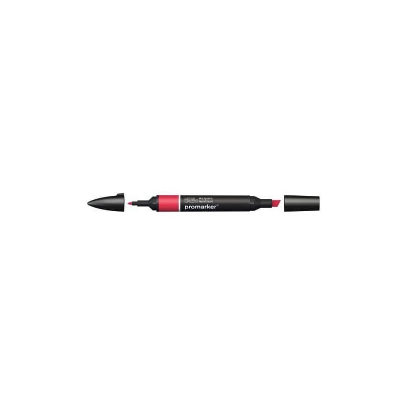 Pennarelli Winsor&Newton Promarker doppia punta fine-larga - berry red R665 - 0203171