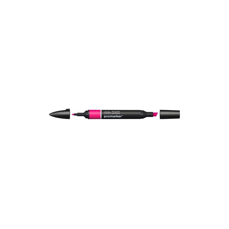 Pennarelli Winsor&Newton Promarker doppia punta fine-larga - magenta M865 - 0203359