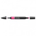 Pennarelli Winsor&Newton Promarker doppia punta fine-larga - carmine R156 - 0203127