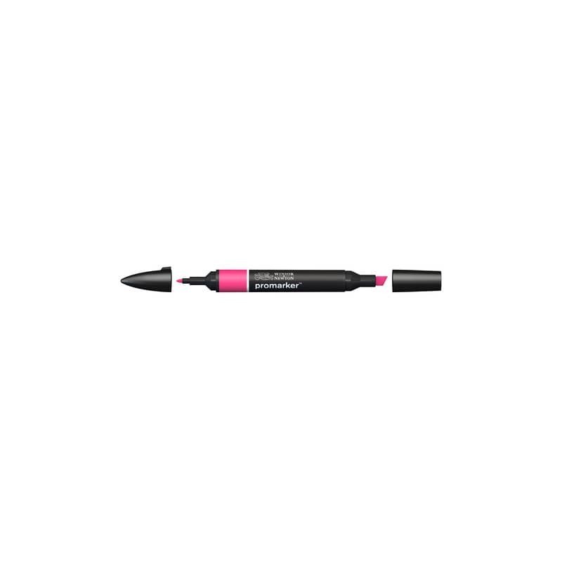 Pennarelli Winsor&Newton Promarker doppia punta fine-larga - carmine R156 - 0203127