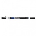 Pennarelli Winsor&Newton Promarker doppia punta fine-larga - indigo blue V234 - 0203169
