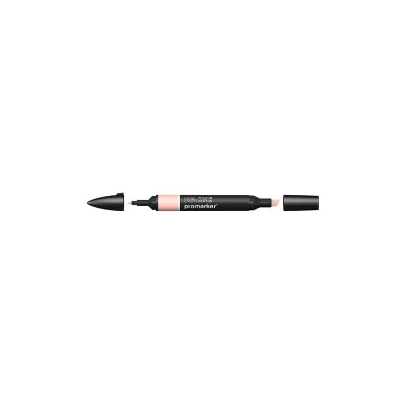 Pennarelli Winsor&Newton Promarker doppia punta fine-larga - rosa pastello R738 - 0203233