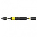 Pennarelli Winsor&Newton Promarker doppia punta fine-larga - canary Y367 - 0203166
