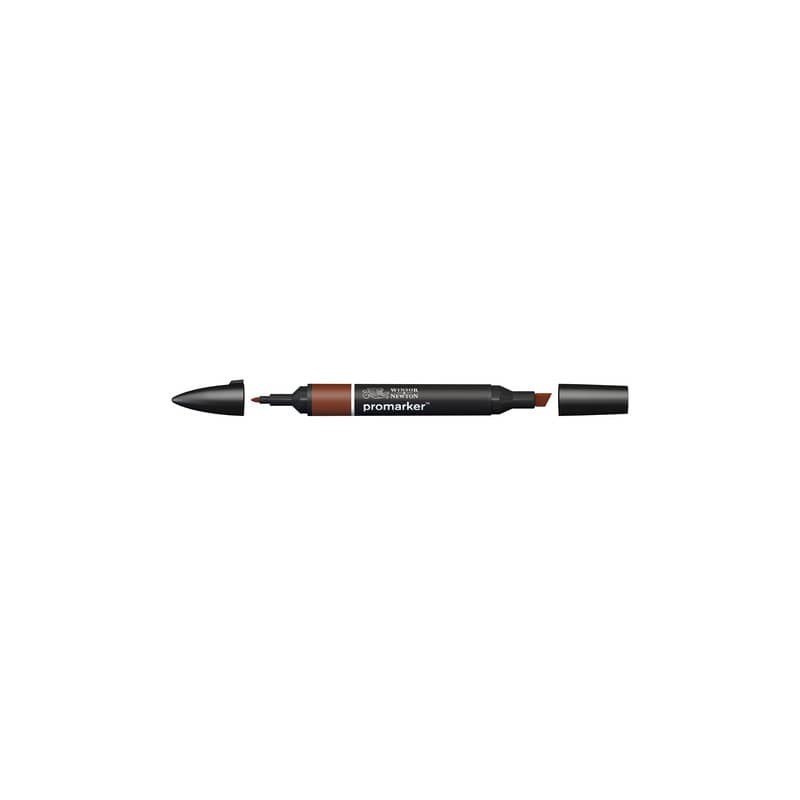Pennarelli Winsor&Newton Promarker doppia punta fine-larga - walnut O124 - 0203252
