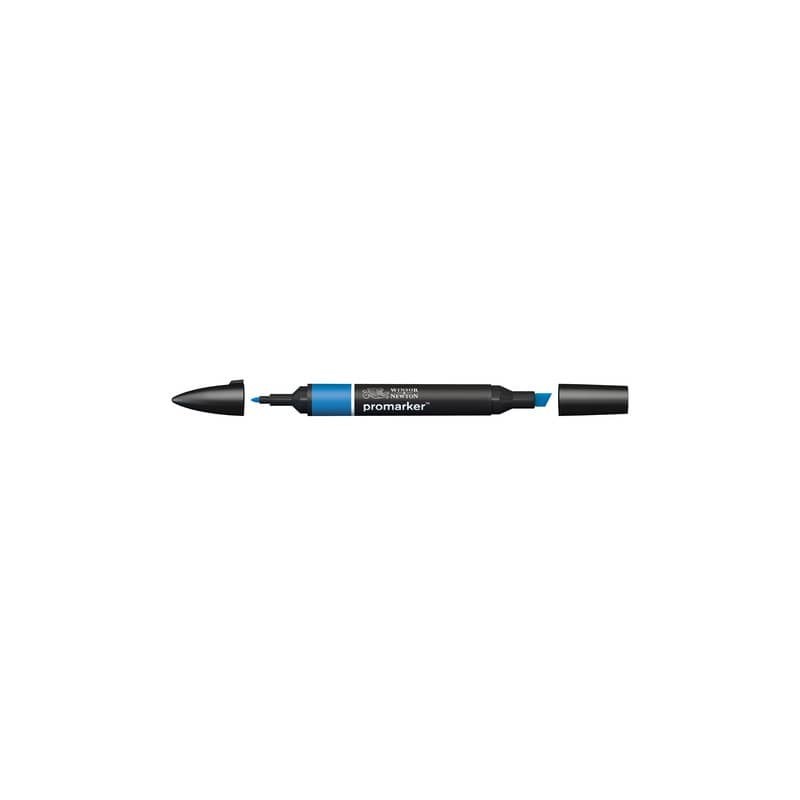 Pennarelli Winsor&Newton Promarker doppia punta fine-larga - french navy B445 - 0203355