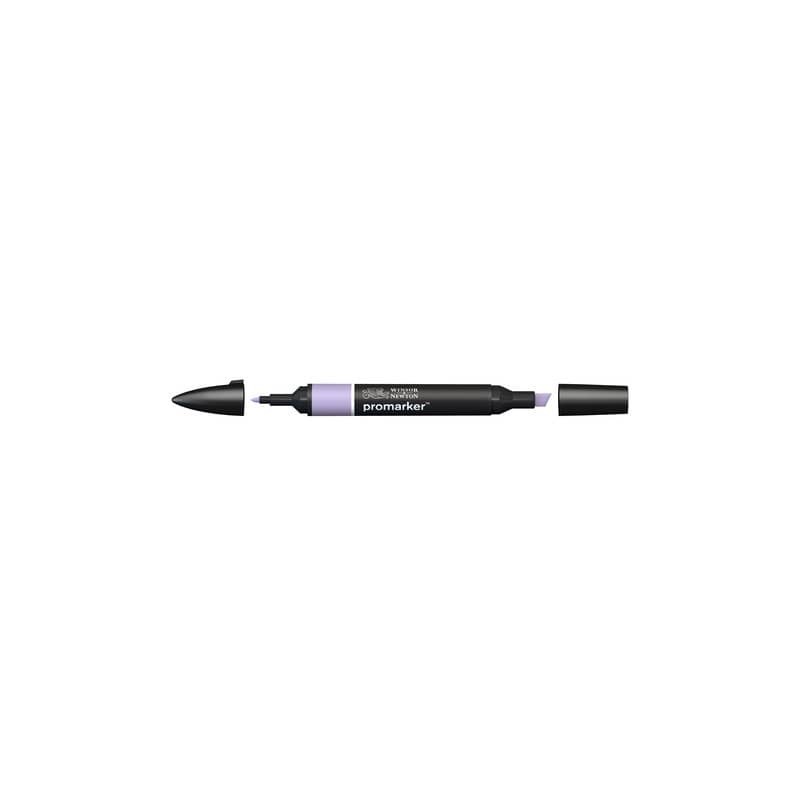 Pennarelli Winsor&Newton Promarker doppia punta fine-larga - lilac V327 - 0203226