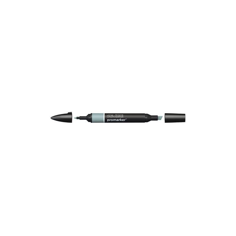 Pennarelli Winsor&Newton Promarker doppia punta fine-larga - grey green G917 - 0203276