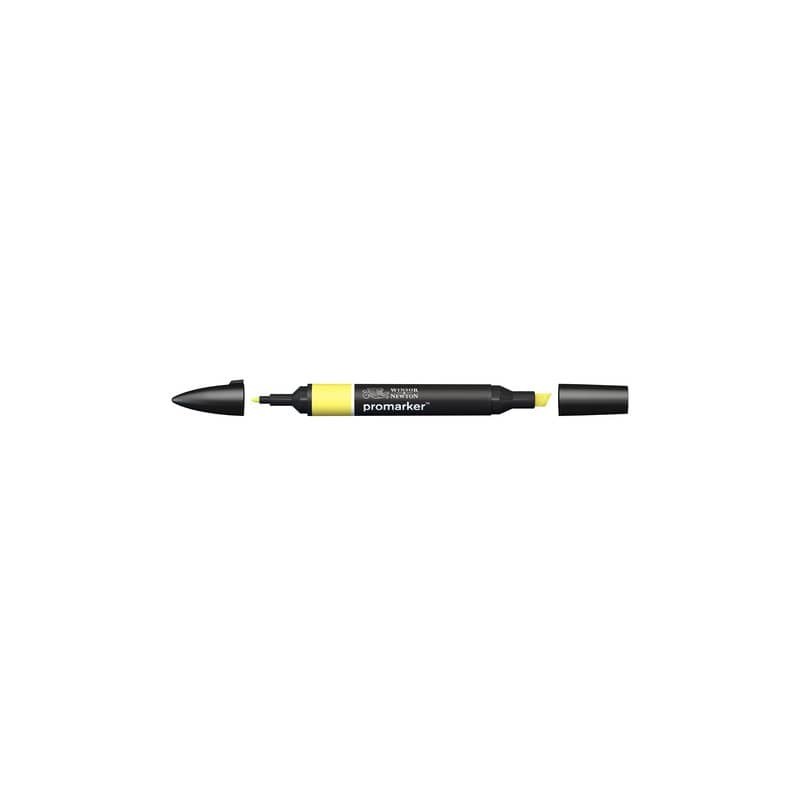 Pennarelli Winsor&Newton Promarker doppia punta fine-larga - tulipano giallo Y337 - 0203254