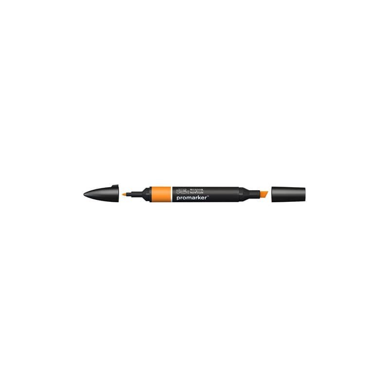 Pennarelli Winsor&Newton Promarker doppia punta fine-larga - pumpkin O467 - 0203225