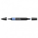 Pennarelli Winsor&Newton Promarker doppia punta fine-larga - blu china B736 - 0203198