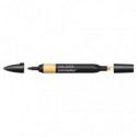 Pennarelli Winsor&Newton Promarker doppia punta fine-larga - mustard O948 - 0203301