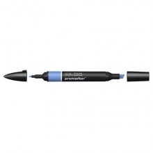 Pennarelli Winsor&Newton Promarker doppia punta fine-larga - blu cobalto B637 - 0203178
