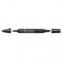 Pennarelli Winsor&Newton Promarker doppia punta fine-larga - aubergine V524 - 0203290