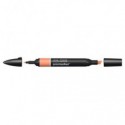 Pennarelli Winsor&Newton Promarker doppia punta fine-larga - pesca O148 - 0203270