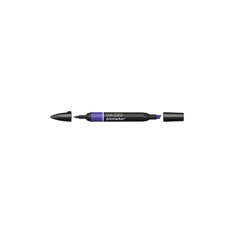 Pennarelli Winsor&Newton Promarker doppia punta fine-larga - prussian V464 - 0203302