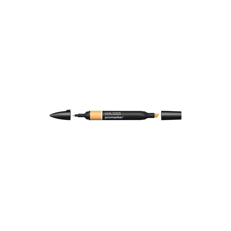 Pennarelli Winsor&Newton Promarker doppia punta fine-larga - apricot O538 - 0203255