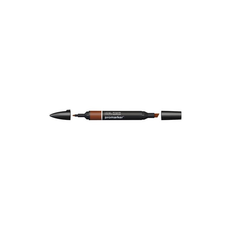Pennarelli Winsor&Newton Promarker doppia punta fine-larga - henna O225 - 0203105