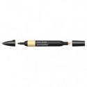 Pennarelli Winsor&Newton Promarker doppia punta fine-larga - giallo pastello O949 - 0203288