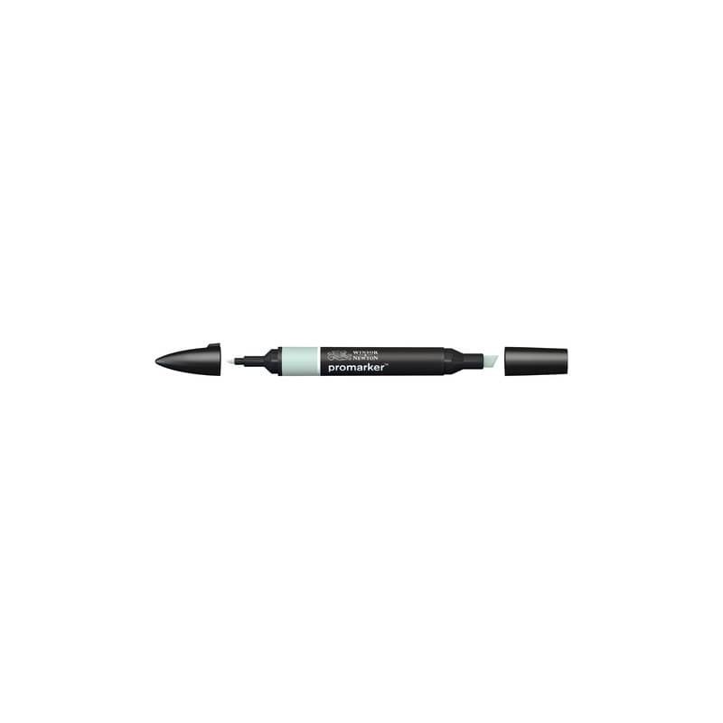 Pennarelli Winsor&Newton Promarker doppia punta fine-larga - pebble blue C217 - 0203005
