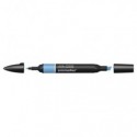 Pennarelli Winsor&Newton Promarker doppia punta fine-larga- cadet blue B336 - 0203000