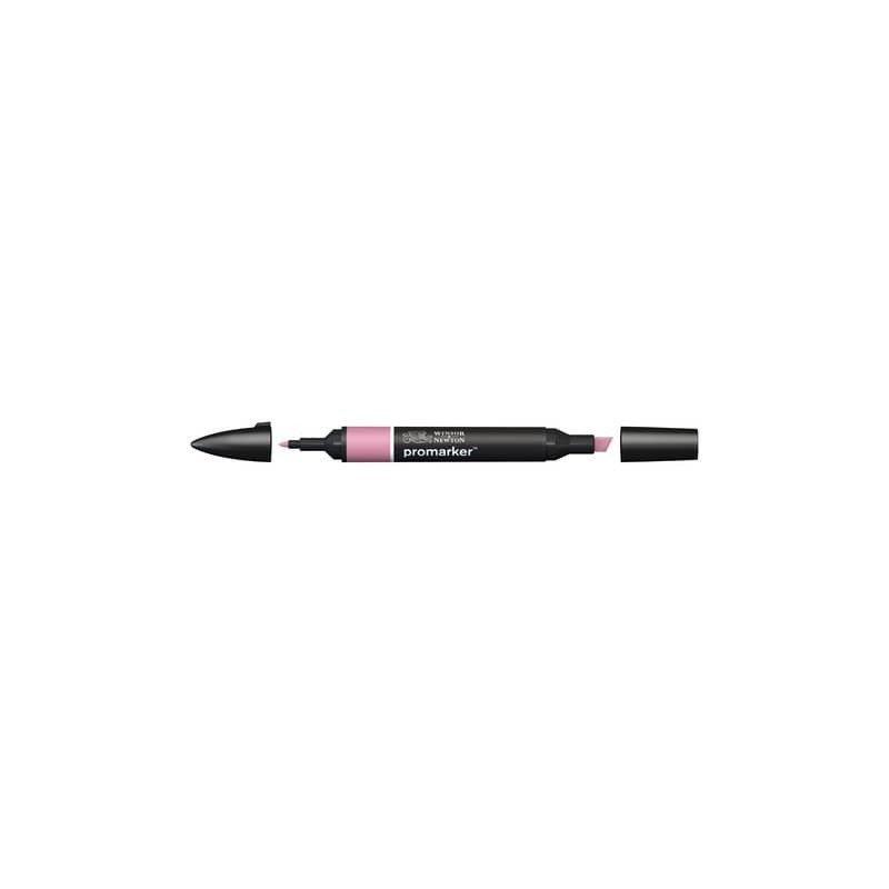 Pennarelli Winsor&Newton Promarker doppia punta fine-larga - dusky rose R327 - 0203353