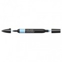 Pennarelli Winsor&Newton Promarker doppia punta fine-larga - cloud blue B318 - 0203002