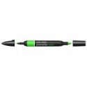 Pennarelli Winsor&Newton Promarker doppia punta fine-larga - neon glowing green NN GR - 0205408