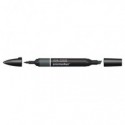Pennarello Winsor&Newton Promarker doppia punta fine-larga - cool grey 7 CG7 - 0203382