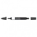 Pennarello Winsor&Newton Promarker doppia punta fine-larga - ice grey 00 IG00 - 0203375
