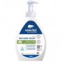 Mousse di sapone profumata Sanitec per mani e corpo 600 ml - 4005